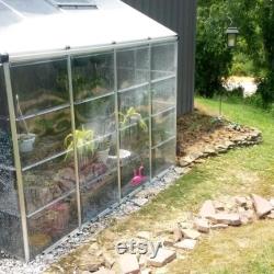 Lean-To Greenhouse, Greenhouse White, garden shed, potting shed, Lean to shed, Greenhouse kit Greenhouse
