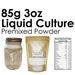 Liquid Culture Full Nutrient Spectrum Powdered Mix 85 Gram 3 Ounces Just Add Water