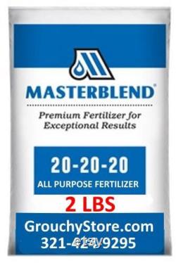 MASTERBLEND All Purpose 20-20-20 Single Step Fertilizer SHIPS FREE