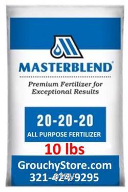 MASTERBLEND All Purpose 20-20-20 Single Step Fertilizer SHIPS FREE