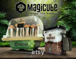 MagiCube Pro Mushroom Automated Fruiting Chamber Dub Tub Grow Kit Monotub