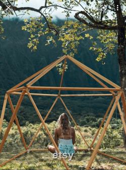 Magidome Steel Geodesic Dome Connectors- Build a tent, greenhouse dome, trellis, aviary, playhouse, yoga meditation dome, or yurt