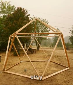 Magidome Steel Geodesic Dome Connectors- Build a tent, greenhouse dome, trellis, aviary, playhouse, yoga meditation dome, or yurt