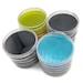 Malt Agar Plates, 10 Activated Charcoal, 10 Assorted Color Clear, 20 Agar Dishes Individually Packaged, Plus 20 Precut Parafilm For Wrapping