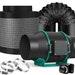 Mars Hydro 6 Inch Inline Ducting Fan And Carbon Filter Combo With Speed Controller