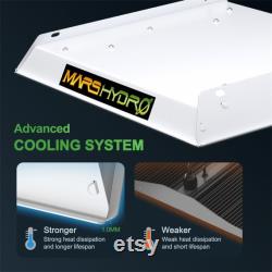 Mars Hydro Complete Grow Kits 2x2x5ft TS 600 LED Grow Light Full Spectrum 24 x24 x55 Indoor Grow Tent with 4 Ventilation Kit Indoor Plants