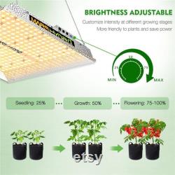 Mars Hydro Dimmable TS 1000W Led Grow Lights Switch Sunlike Full Spectrum for Hydroponic Indoor Outdoor PlantS Veg Flower hps US Fast Ship