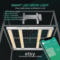 Mars Hydro FC-E3000 300Watt LED Grow Light Bar 3X3ft Full Spectrum Dimmable and Detachable Grow Lampe for Indoor Plants Veg Bloom Flower