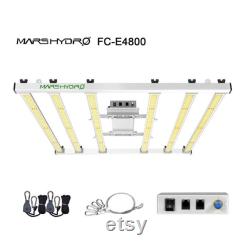 Mars Hydro FC-E4800 Plant Light 4x4ft Led Grow Light UV IR Full Spectrum Grow Light Bar 480Watt Dimmable Commercial Grow Lamp Detachable