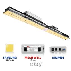 Mars Hydro SP 3000 LED Grow Lights 2x4ft Coverage Samsung LED Full Spectrum Grow Lamp with MeanWell Driver and Daisy Chain Dimmable Veg Flower