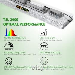 Mars Hydro TSL 2000W Full Spectrum 2x4ft 3x5ft Dimmable LED Grow Light for Indoor Hydroponic Plant Veg Flower with 684pcs LED for Greenhouse