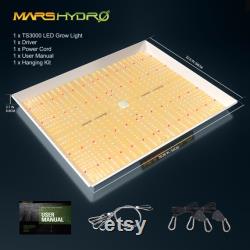 Mars Hydro TS 3000 Plant Light Full Spectrum LED Grow Light For Indoor Plants Hydroponic Veg Flower Growing Lamp for 5x5ft Grow Tent