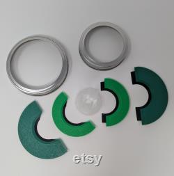 Mason Jar AeroGarden Pod Holders Hydroponic Lids for Grow Jars
