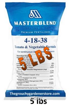 Masterblend Tomato and Vegetable Fertilzer 5 lbs 4-18-38