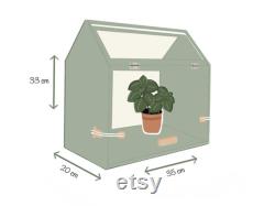 Mini Greenhouse Indoors Plant Growing Kit