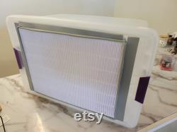 Mini Plastic Laminar Flow Hood 16.5 x14 HEPA Filter 99.7 Filtration