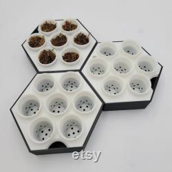 Modular Seed Starter Tray with Optional Grow Light