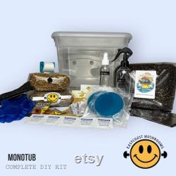 Monotub DIY Manure Loving Mushroom Grow Kit Grain, Substrate and Accessories