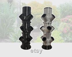 Mountable Self-Watering Hydroponic Tower Outdoor and Indoor Grow Fresh, Full-Sized Vegetables, fruit, herbs, and Greens