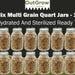 Multi-grain Mushroom Substrate Jars 12 Pack Mega Mix Grain Spawn Out-grow