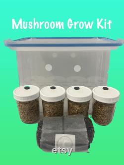 Mushroom Grow Kit With Monotub- Just Add Spores