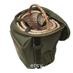 Mushroom Hunting Basket Foraging Backpack, Picking Morels Rucksack, Mushroom Collecting Bag