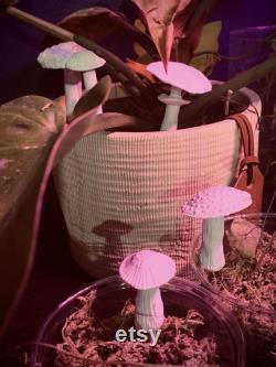 Mushroom Statues for Potted Plants