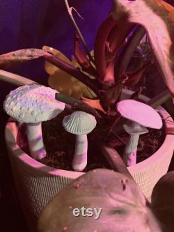 Mushroom Statues for Potted Plants