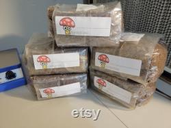 Mushroom Substrate Oak Hardwood With Gypsum 2.5 lb.