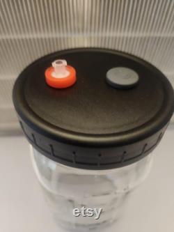 Mycology Lids for Mushroom Liquid Culture Mycelium Jars (Wide Mouth)