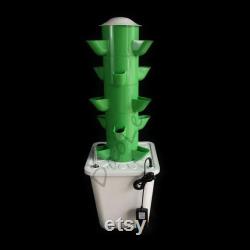 New Home Garden DIY Vertical Tower Hydroponic Growing System 3 5Hole Soilless Cultivation Kits Fruit Vegetable Grow Pot