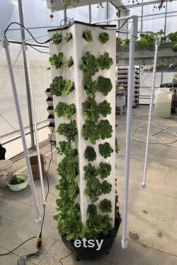 New agricultural greenhouse rotary aeroponic Tower garden vertical 2023 hydroponic system