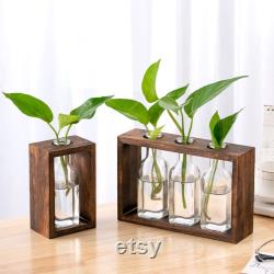 New propagation station wall hanging,wall mounted plant wall decoration,test tube holder forpropagatingplant plugs in water,home decorations