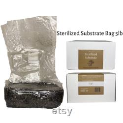 Organic Coco Coir Mushroom Grow Kit Sterilized Substrate Grain Bag with Monotub Spawn Mushroom Kit for Fast Colonization