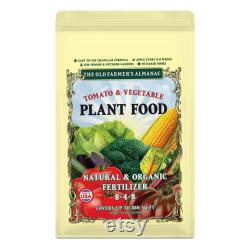 Organic Tomato and Vegetable Plant Food Granular 8-4-8 Fertilizer