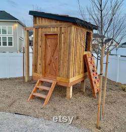 Outdoor Cedar Fort Playscapes Studios