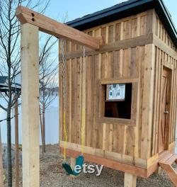 Outdoor Cedar Fort Playscapes Studios