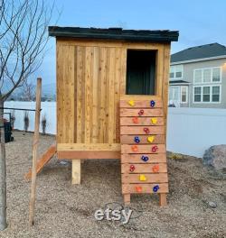 Outdoor Cedar Fort Playscapes Studios