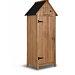 Outdoor Storage Cabinet Tool Shed Wooden Garden Shed Organizer Wooden Lockers With Fir Wood (70 ) (natural)