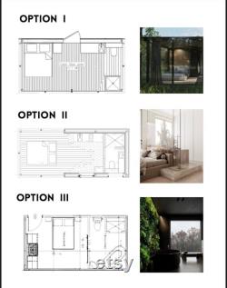 PRE-ASSEMBLED and FURNISHED Glass House, 200 Sq ft