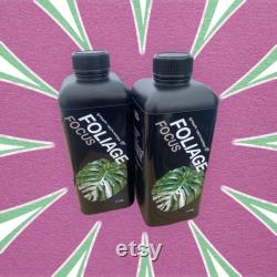 Pack of 2 GT Foliage Focus 1L premium plant food for foliage and aroids