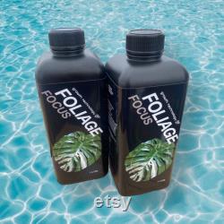 Pack of 2 GT Foliage Focus 1L premium plant food for foliage and aroids