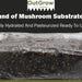 Pasteurized Mushroom Substrate Casing 1 Lb Bag Ready For Use