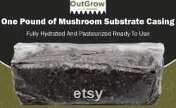 Pasteurized Mushroom Substrate Casing 1 lb Bag Ready For Use