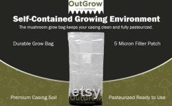 Pasteurized Mushroom Substrate Casing 1 lb Bag Ready For Use