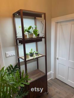 Personalized Grow Shelves. Construct a DIY Full Spectrum LED Grow Shelving Unit. Grow Stand Indoors