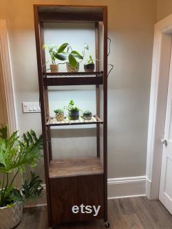 Personalized Grow Shelves. Construct a DIY Full Spectrum LED Grow Shelving Unit. Grow Stand Indoors