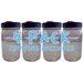 Pint Liquid Culture Jars, Lme Peptones With Magnetic Stir Bar, Sterilized For Mushroom Growing, 4 Pack 300ml Each
