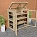 Plans For Small Wooden Micro Greenhouse Opening Lid And Doors With Shelves Digital Woodwork Plans Download Only Imperial Excludes Materials