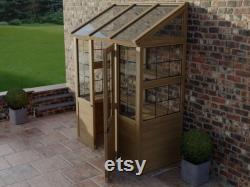 Plans for Wooden Lean To Greenhouse Digital Woodwork Plans Download Only Approx 3ft x 6ft UK Metric Excludes Materials